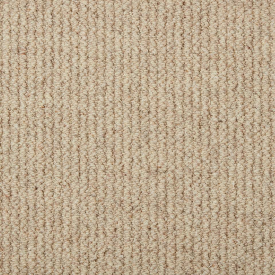 Bisque 100% pure new wool, 2 ply yarn loop carpets. Colour Bisque
