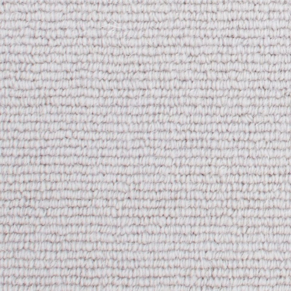 100% pure new wool loop carpets. Soft texture, cord design colour Linen 07