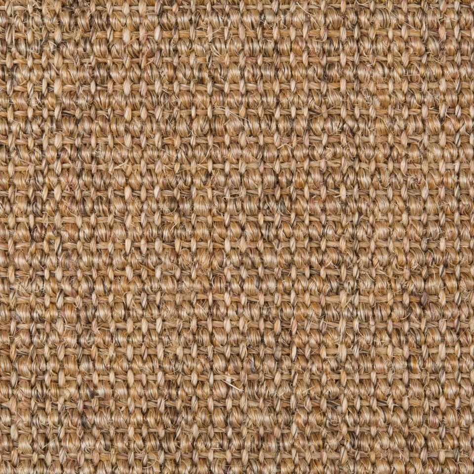 100% sisal in mini boucle design, in colour Licorice