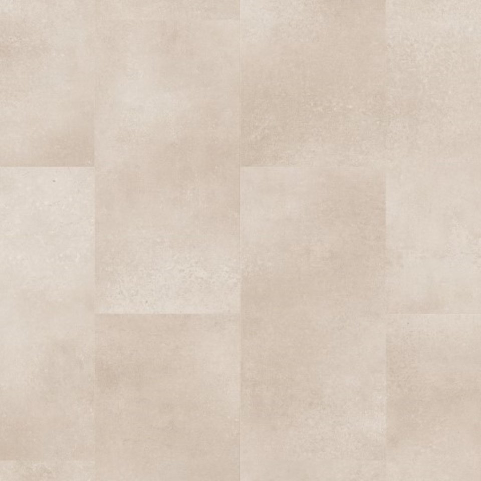 Luxury vinyl tiles, tile effect in colour Blushed Clay