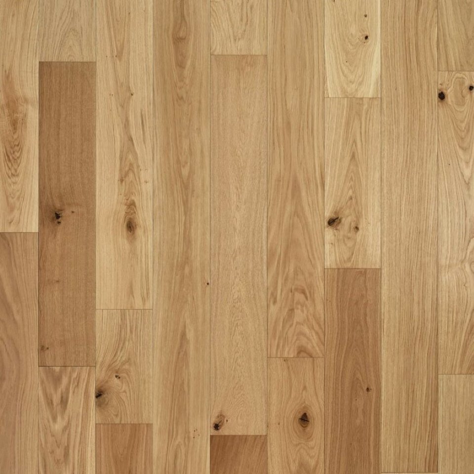 Engineered wooden flooring in colour Forest Oak