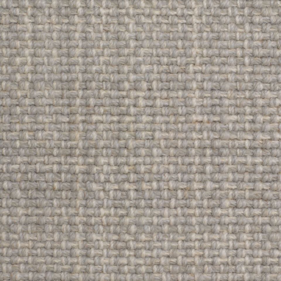 100% wool Hand Crafted tweed carpet in colour Natural Cotton