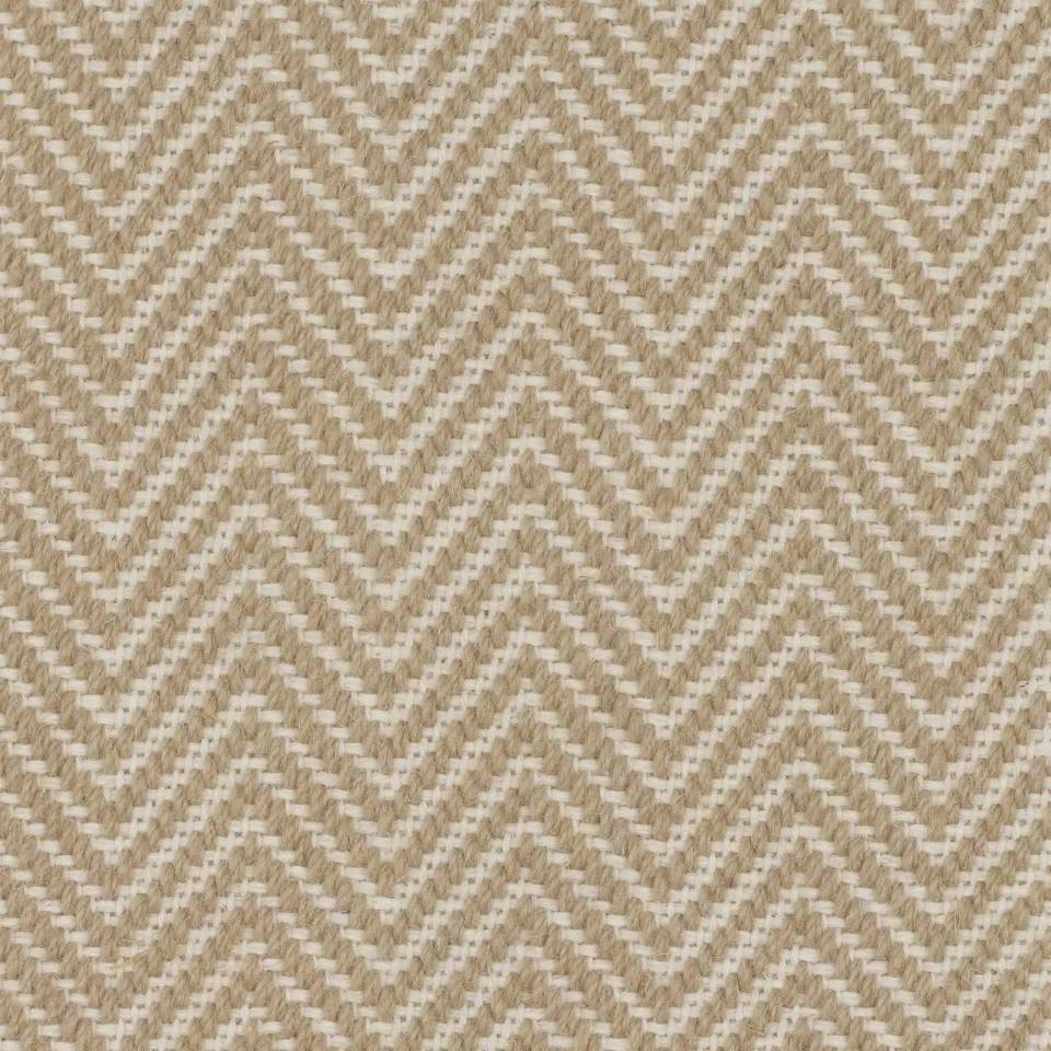 100% Wool Hand Crafted herringbone carpets, in colour Naturale