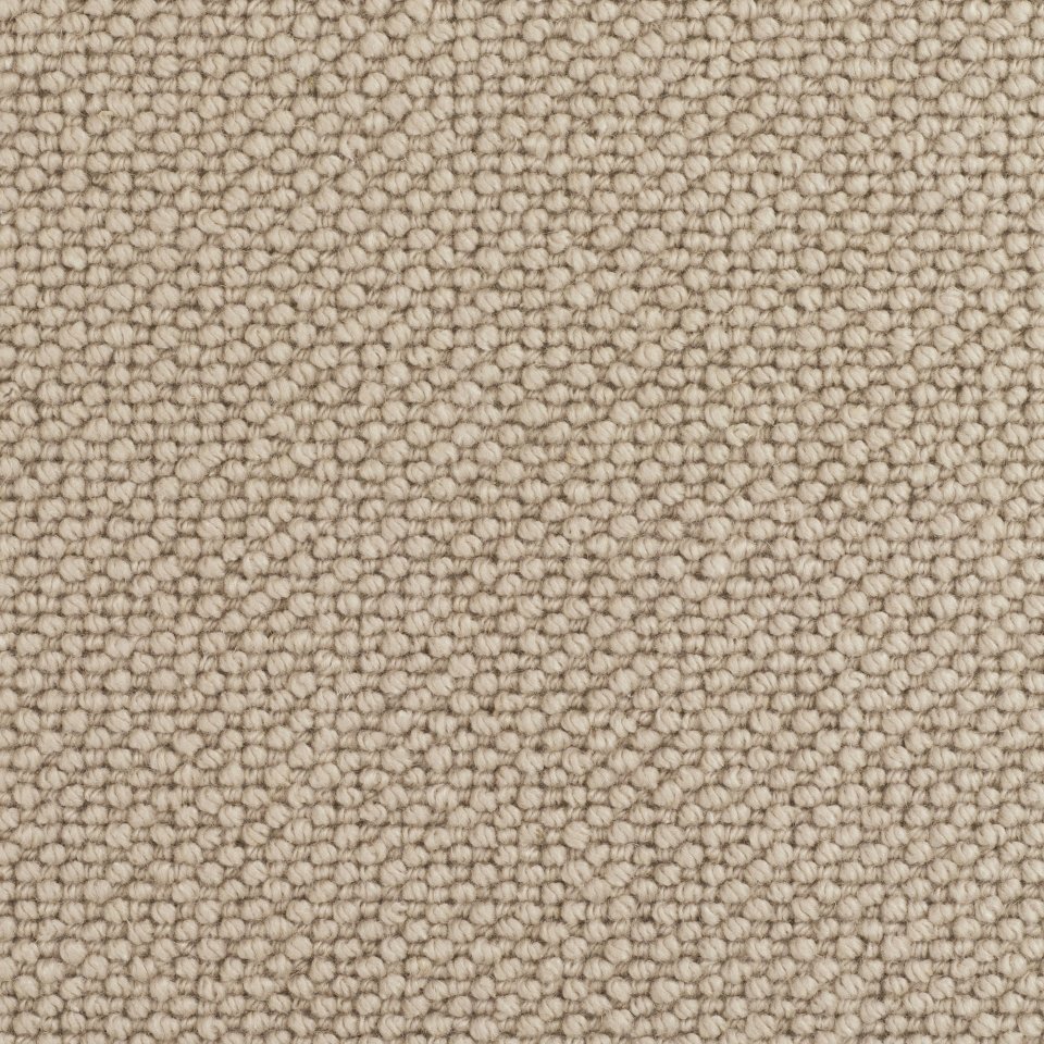 70% wool, 30% Tencel loop carpets in textured design. Colour Cappuccino Classic 03