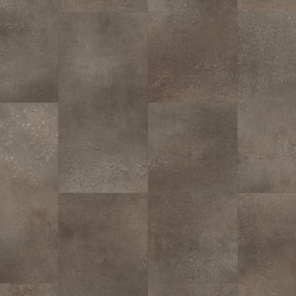 Luxury vinyl tiles, tile effect in colour Rusted Bronze