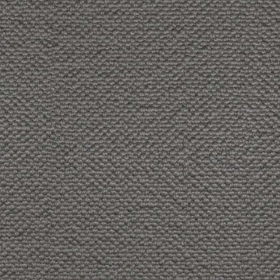 100% wool loop pile carpets in colour Urban Grey 76