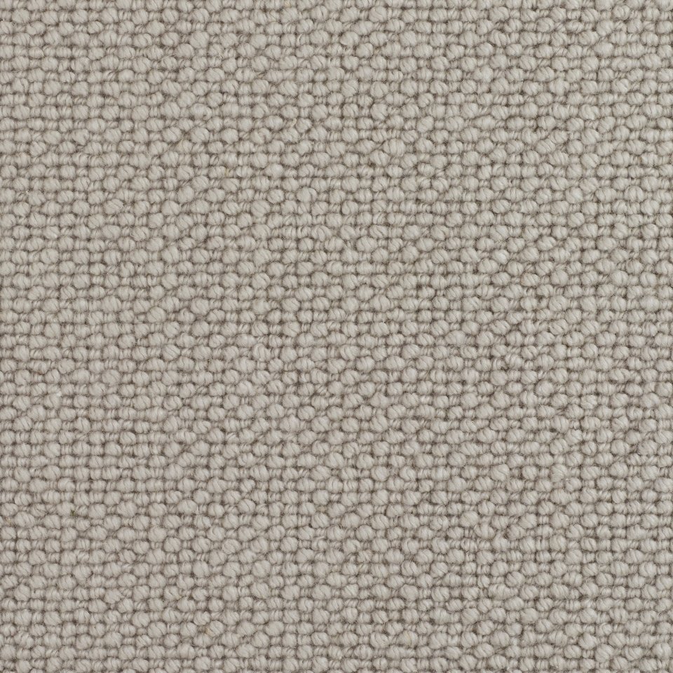 70% wool, 30% Tencel loop carpets in textured design. Colour Taupe Classic 13