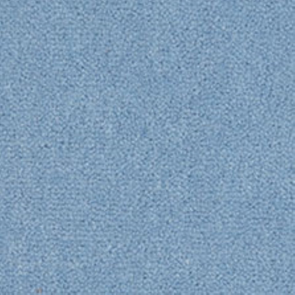 Wool mix velvet carpets in colour Pastel Blue