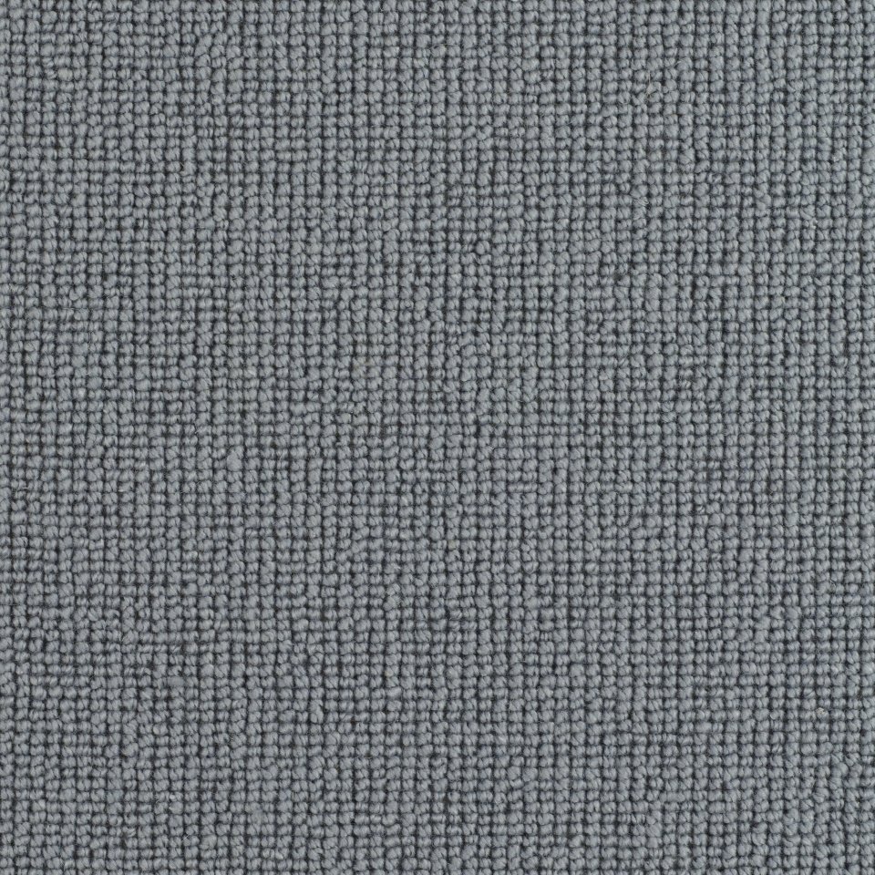 70% wool, 30% Tencel loop carpets in mini boucle design. Colour Powder Boucle 14