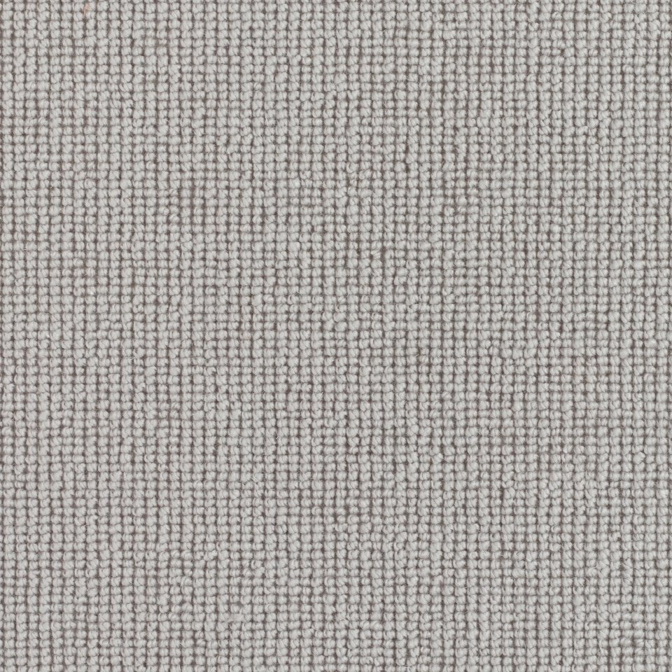 70% wool, 30% Tencel loop carpets in mini boucle design. Colour Grey Boucle 05