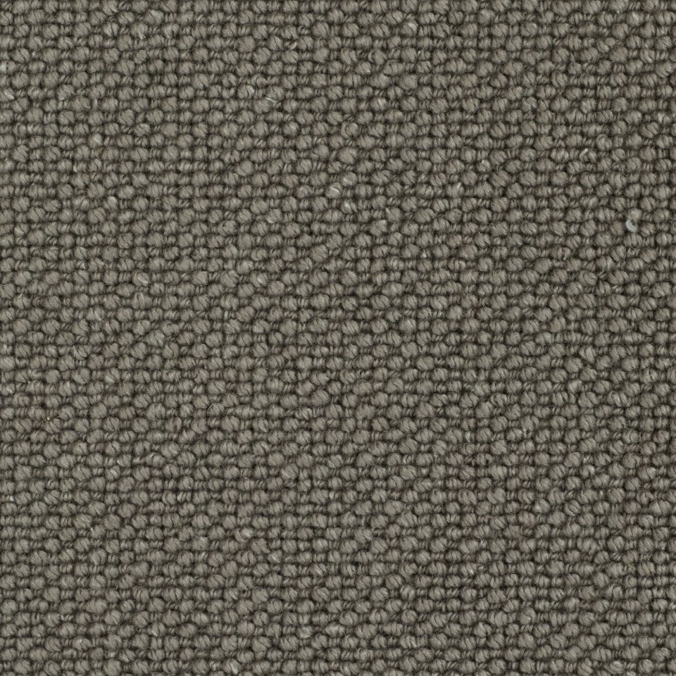 70% wool, 30% Tencel loop carpets in textured design. Colour Truffle Classic 10