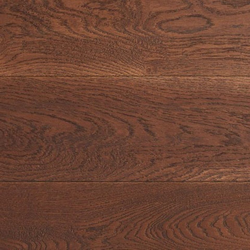 Engineered wooden flooring in colour Walnut Stain Oak