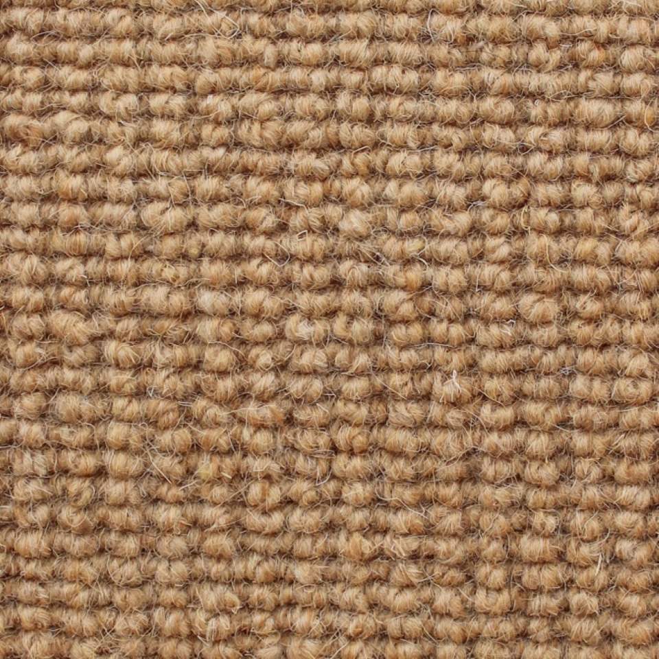 100% wool loop pile carpets. Colour Cinnamon