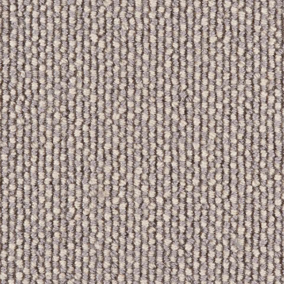 100% New Wool two tone loop pile carpets, in colour Pebble
