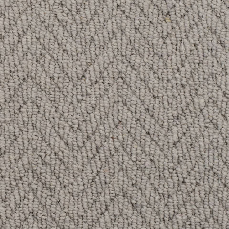 100% wool loop pile carpets in herringbone design, in colour Marble
