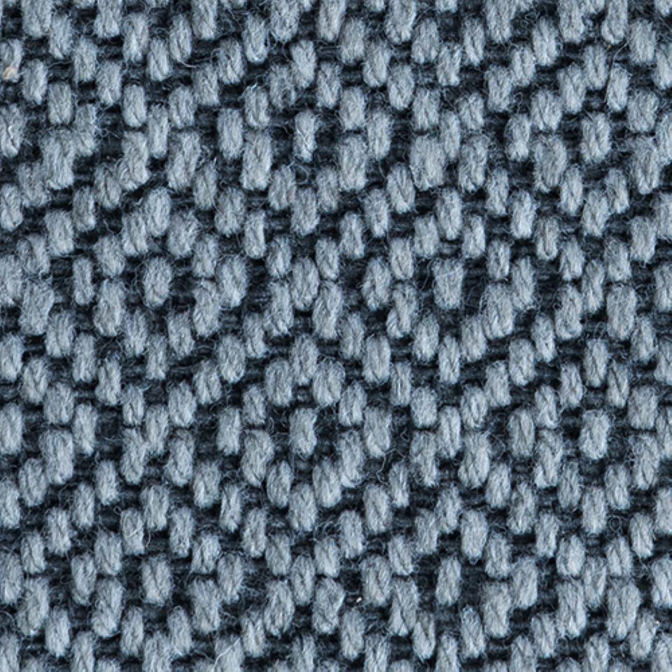 Flat weave wool mix with polyprolyene in diamond design, in colour Eternity